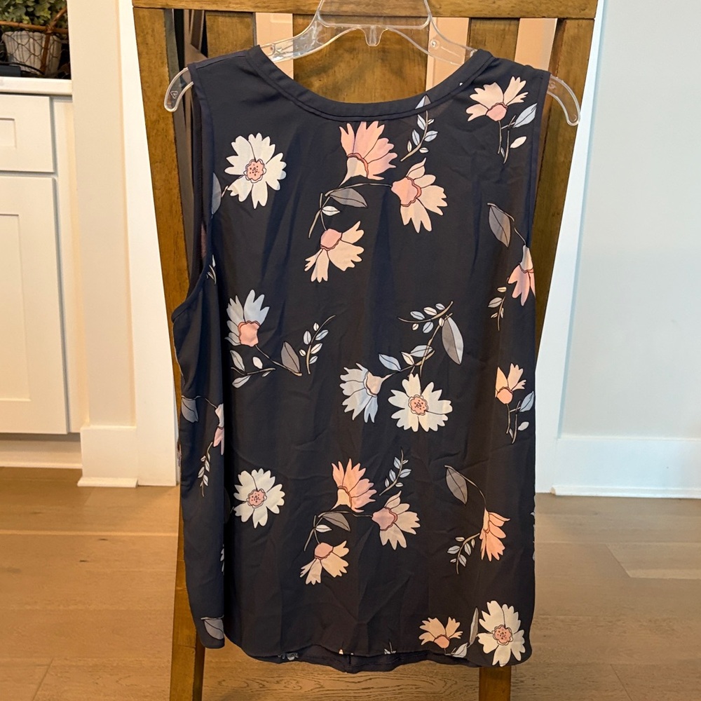 LOFT Mixed Media Top